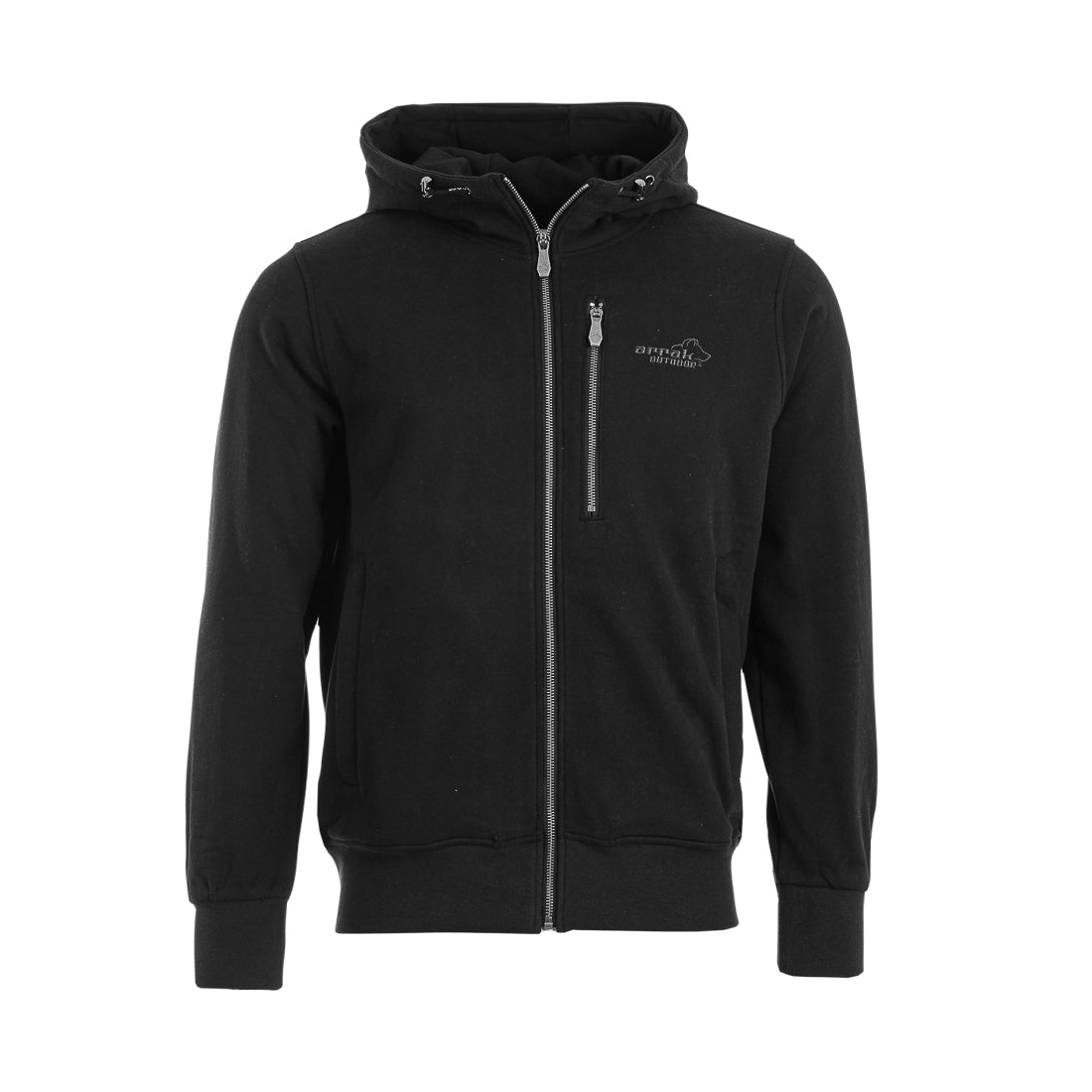 Best Outdoor Hoodie for Men with Elastic Waistband - Arrak Outdoor USA's  Sporty Hoodie in Black