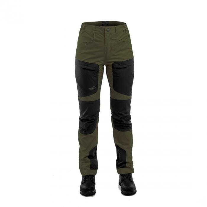 Best Women's Comfortable Stretchy Hiking Pants - Olive – Arrak Outdoor USA