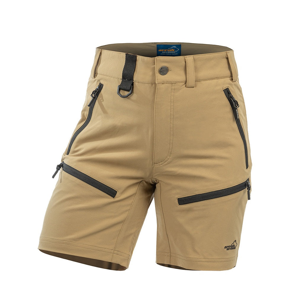 Women's Khaki Motion Stretch Shorts Arrak USA – Arrak Outdoor USA