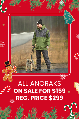 Holiday Sale Anorak Jackets - Save 50% Final Price $159