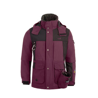 New Waterproof Original Winter Jacket Men (Burgundy/Black)