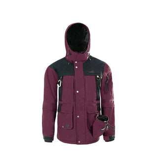 New Waterproof Original Winter Jacket Men (Burgundy/Black)