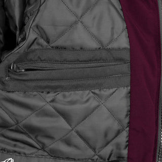 New Waterproof Original Winter Jacket Men (Burgundy/Black)