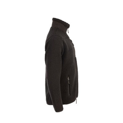 Sherpa Fleece Jacket for Men (Black)