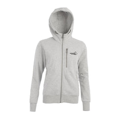 Best Outdoor Hoodie for Women with Elastic Waistband - Arrak Outdoor USA's  Sporty Hoodie in Gray Melange