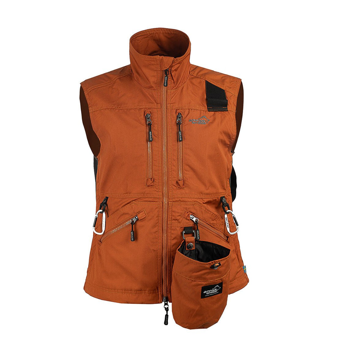 Enhance Your Dog Training Experience with Arrak Outdoor USA's Burnt Orange  Competition Vest for Women