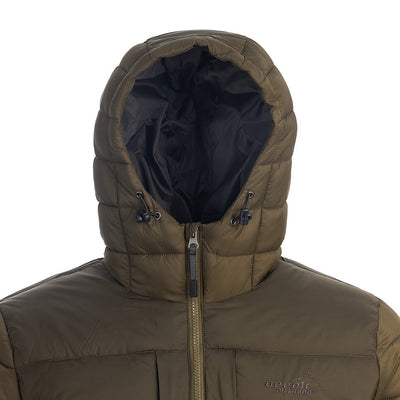 Warmy Synthetic Down Men jacket (Olive) - Arrak Outdoor USA