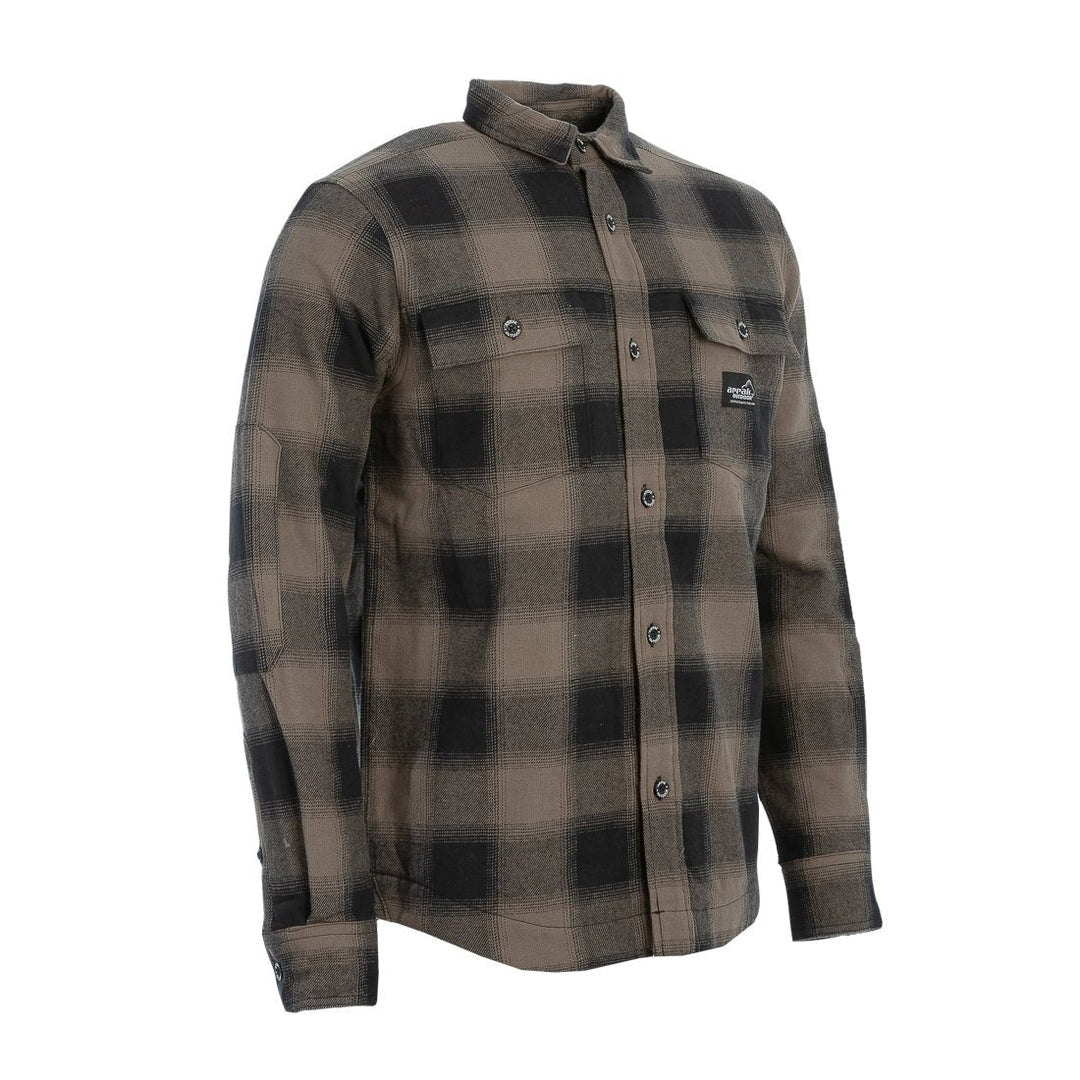 Flannel Insulated shirt Men (Brown) - Arrak Outdoor USA