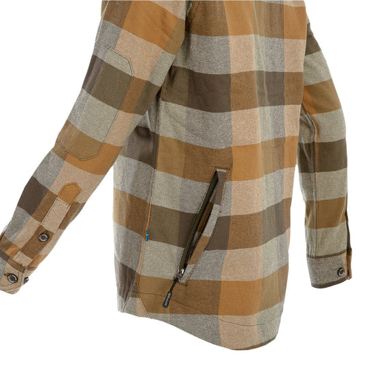Flannel Insulated shirt Lady (Forest) - Arrak Outdoor USA