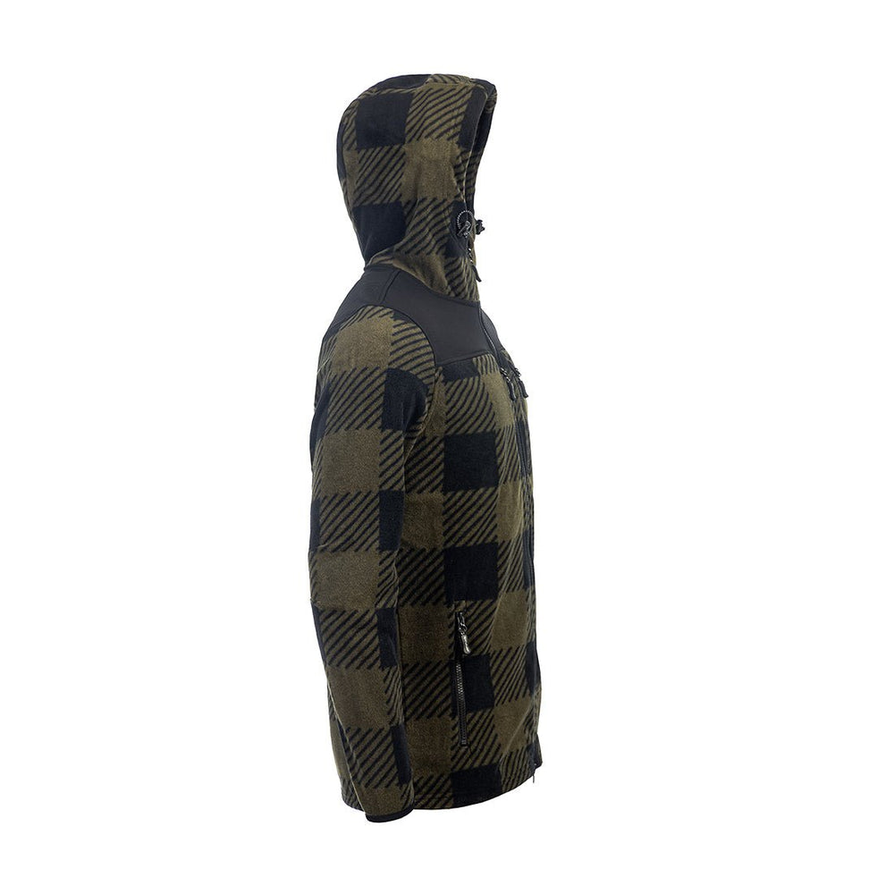 Canada Unisex Fleece Jacket (Olive) - Arrak Outdoor USA