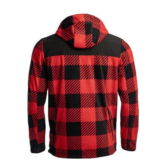 Canada Unisex Fleece Jacket (Red) - Arrak Outdoor USA
