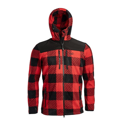 Canada Unisex Fleece Jacket (Red) - Arrak Outdoor USA