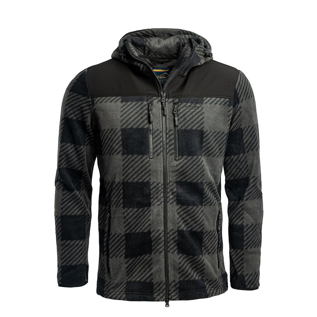 Canada Unisex Fleece Jacket (Antracite) - Arrak Outdoor USA