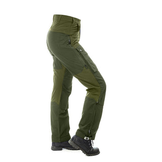 Flexible Zip-off Lady Pant (Green) - Arrak Outdoor USA