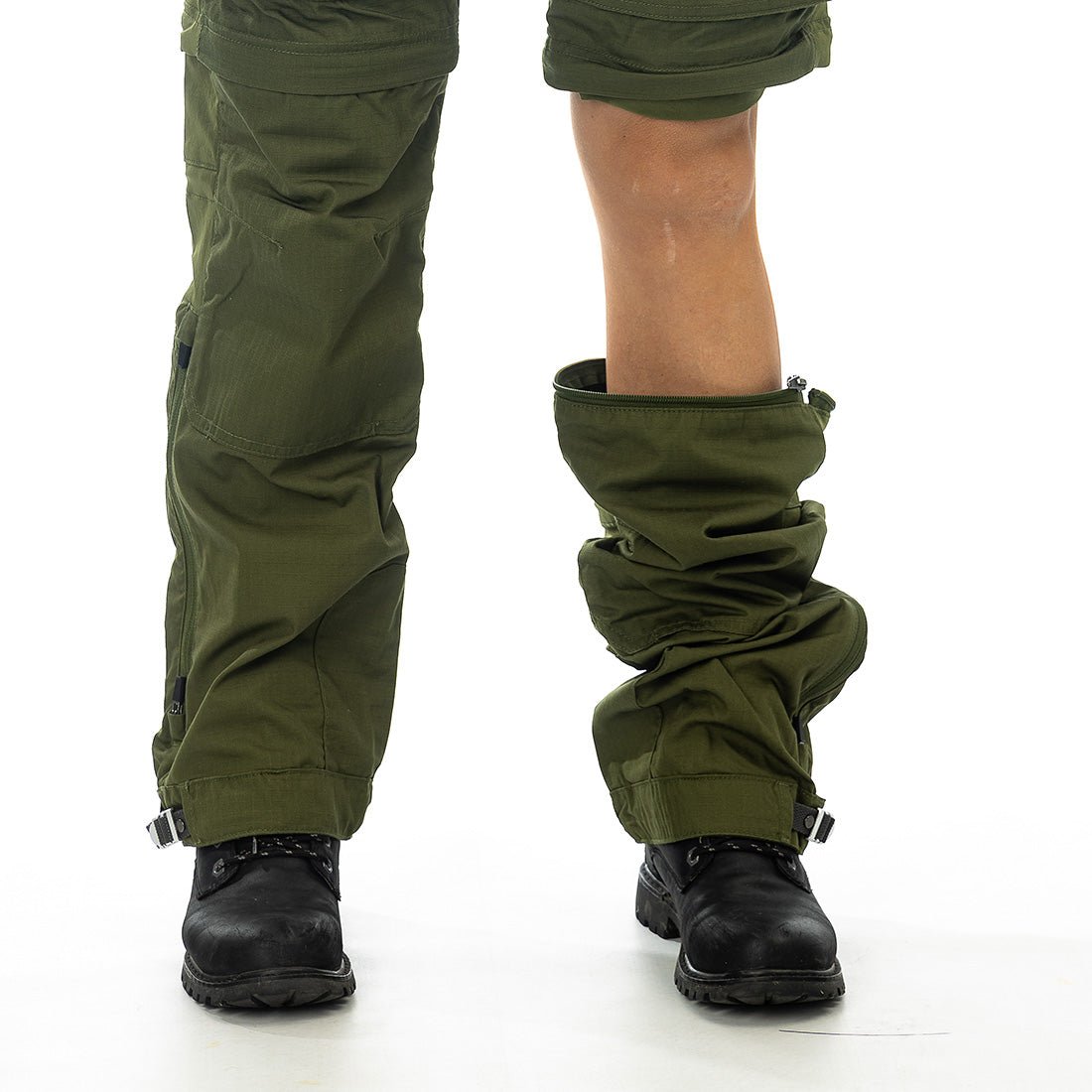 Flexible Zip-off Men Pant (Green) - Arrak Outdoor USA