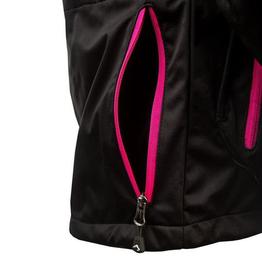 AKKA Lady Softshell Jacket (Black/Pink) - Arrak Outdoor USA