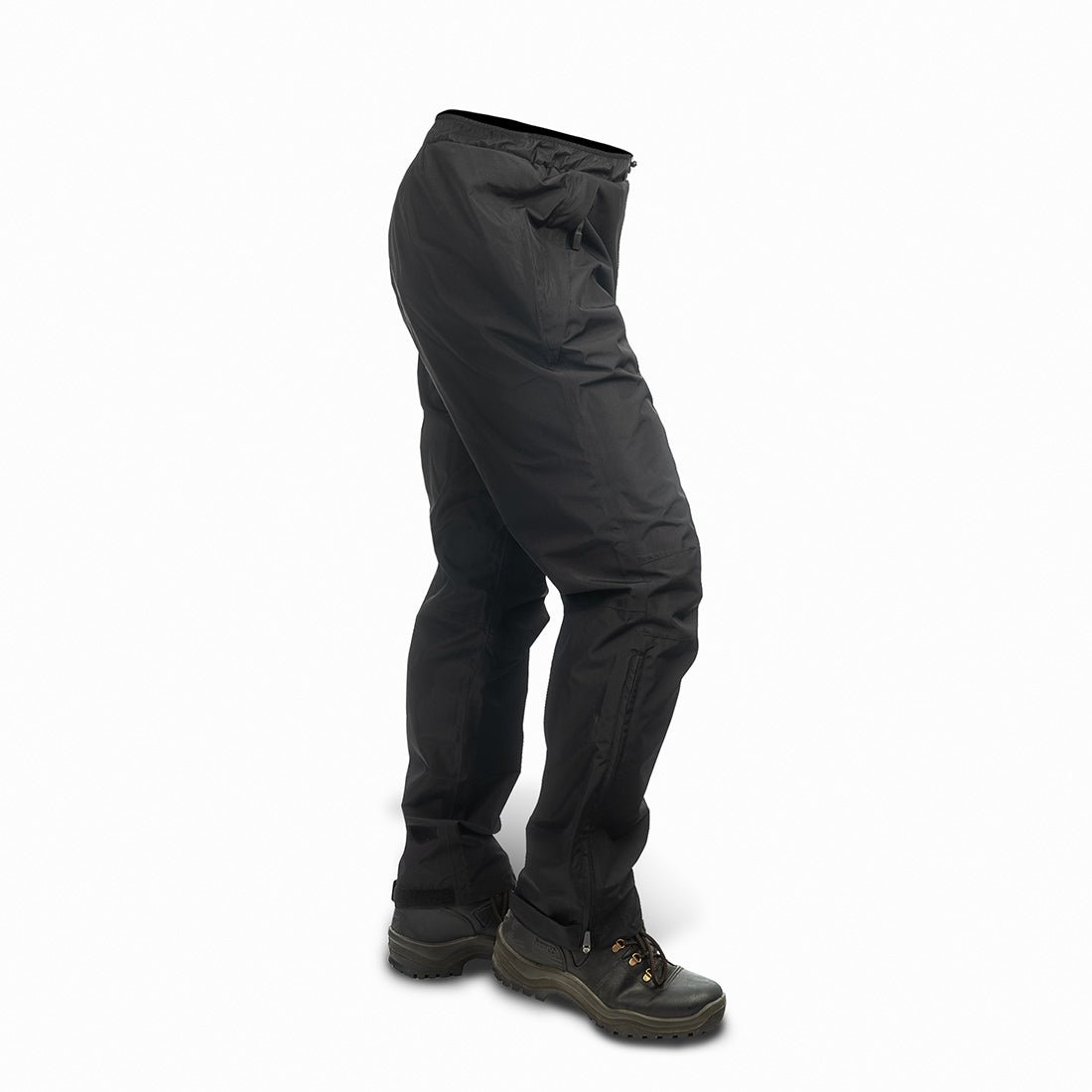 HUK Men's Gunwale Water Proof & Wind Resistant Rain Pant, Black