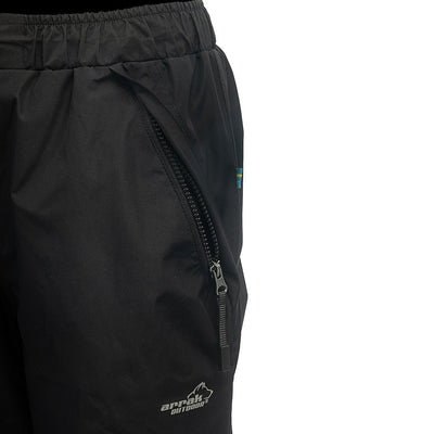 Technical Men Rain Pants (Black) - Arrak Outdoor USA