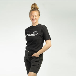 NEW Active Stretch Shorts Lady (Black) - Arrak Outdoor USA