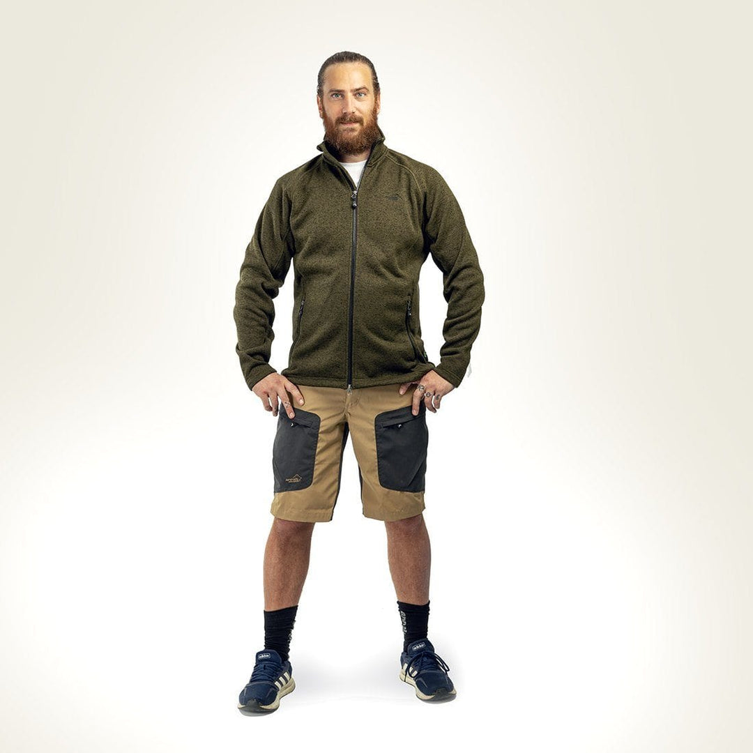 NEW Active Stretch Shorts Men (Khaki) - Arrak Outdoor USA
