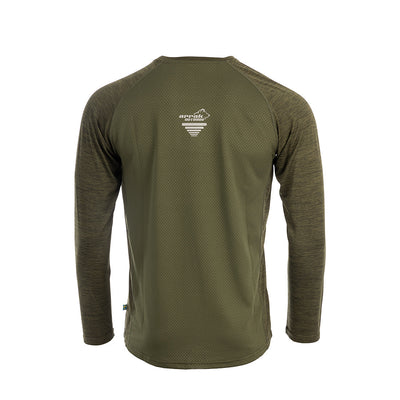 Action Training Long Sleeve Top Men (Olive-Green)