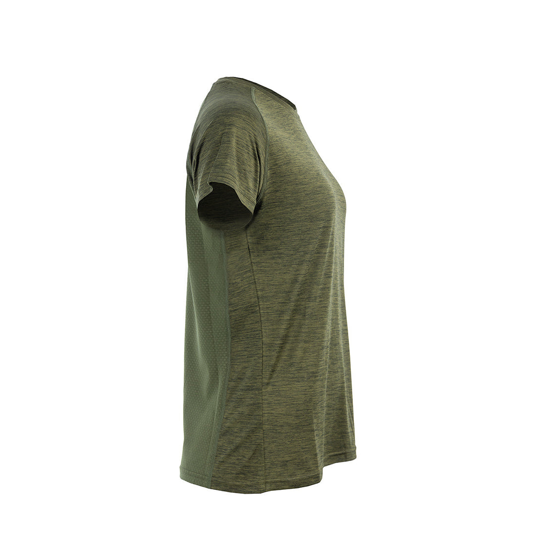 Action Training Short Sleeve Top Women (Olive Green)