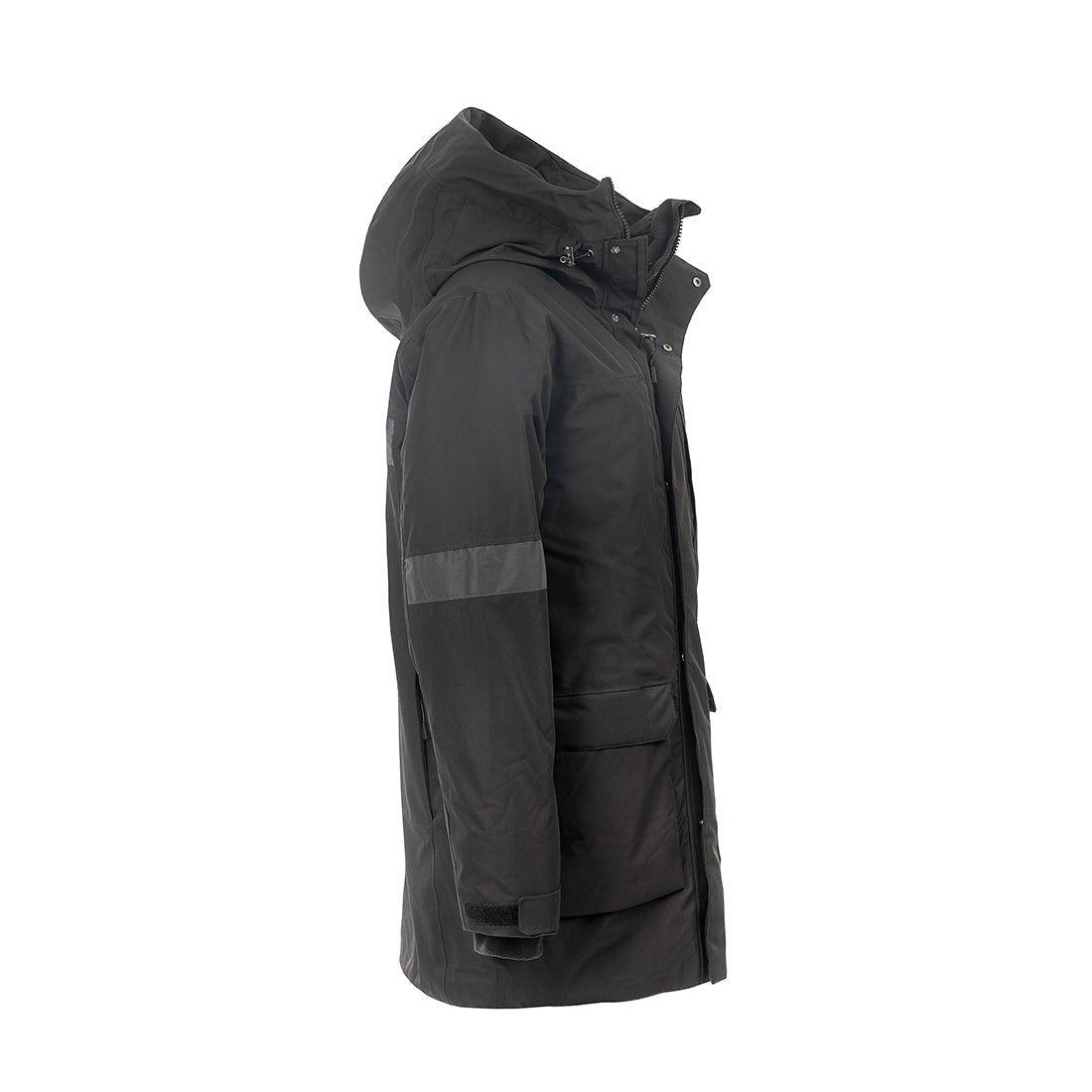 Black Arrak Wear Cozy in - USA Parka Outdoor Outdoor Lady Stylish Winter Stay in