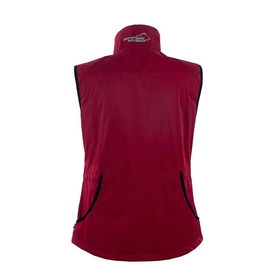 Acadia Lady Softshell Training Vest (Dark Red) - Arrak Outdoor USA