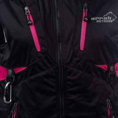 Acadia Lady Softshell Vest (Pink) - Arrak Outdoor USA