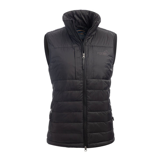 Warmy Synthetic Down Lady Vest (Black) - Arrak Outdoor USA