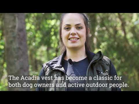 Acadia Lady Softshell Training Vest (Dark Red)